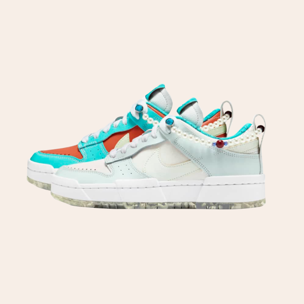 Кросівки Nike Dunk Low Disrupt із перлинами й «мармуровою» підошвою — Вішлист на Wonderzine